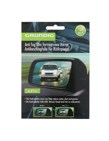 Pelicula anti lluvia para retrovisor ø9cm grundig