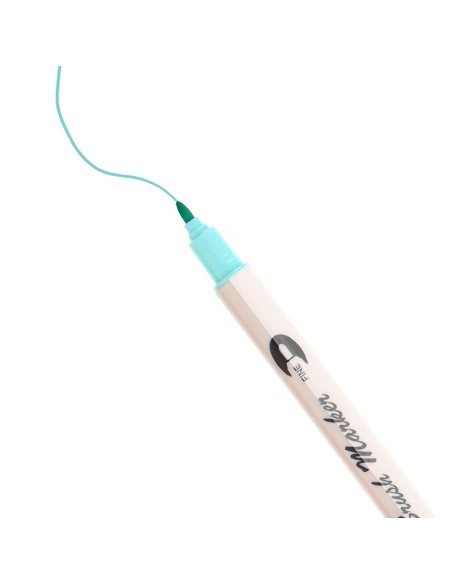 Rotuladores de doble punta ø1,2 x 18,5 cm colores surtidos, 7 uds