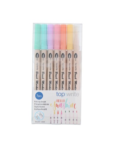 Rotuladores de doble punta ø1,2 x 18,5 cm...