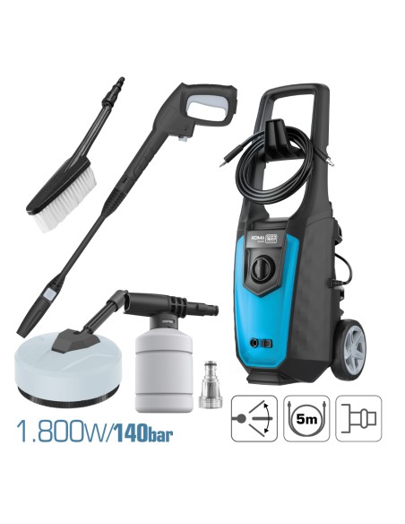 Hidrolimpiadora 1.800 w 150 bar koma tools