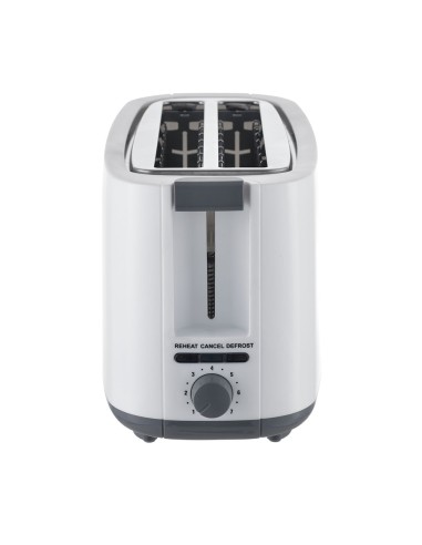 Tostadora doble ranura larga white design 1400 w