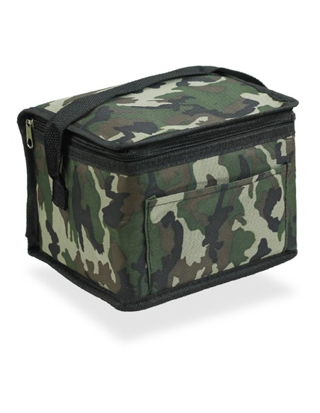 Nevera diseño camuflaje con asa 4,5 l