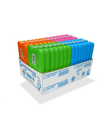 Acumulador de frio r-200 colores surtidos hidalgo