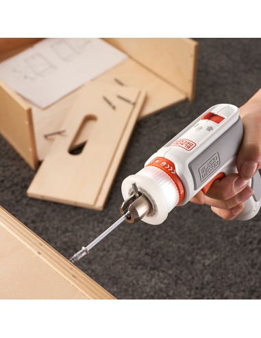 Kit: atornillador hexdriver 3,6v + aspirador de...