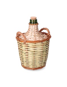 Garrafa caña y mimbre 4l.