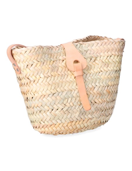 Bolso plano con presilla y asa bandolera 2 colores surtidos