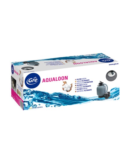 Medio filtrante para piscinas desmontables aq700 gre