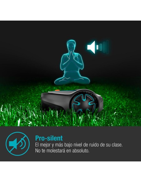 Robot cortacésped sileno para segar jardines 15201-34 gardena