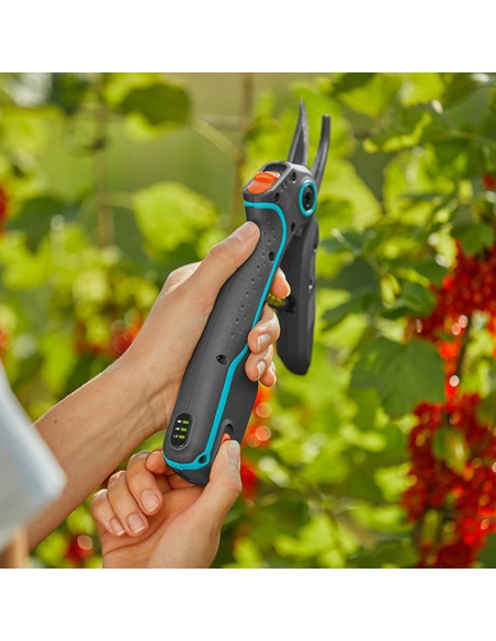 Tijera de podar de batería para jardín assistcut 12222-20 gardena