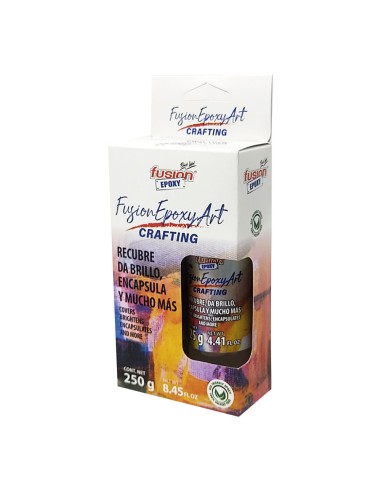 Epoxy art crafting decoracion 250gr rescrbl fusion epoxy black label