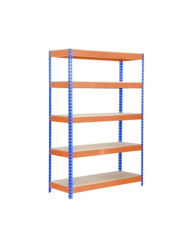 Kit bricoforte estantería metálica sin tornillos simonrack