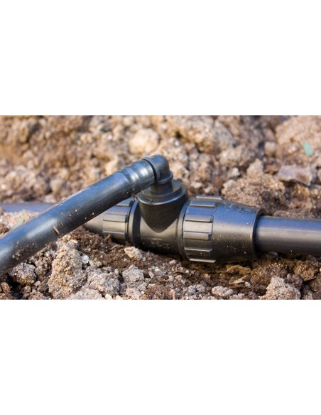 Codo mixto tubo 16mm a rosca macho 1/2" a tubo 16mm en bolsa zip 4 unidades 901704 aqua control