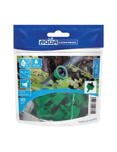 10 goteros stopper 4 l/h. autocompensado y autolimpiable antidrenante 905110 aqua control 2