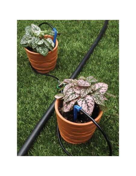 Kit stopper 4 l/h. (2 l/h por estaca) autocompensado y antidrenante con estaca 906202 aqua control