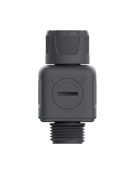 Caudalímetro digital conexión rh 3/4" c2500 aqua control