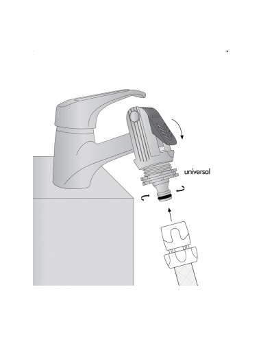 Adaptador universal para grifo doméstico c2025...