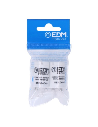 Cebador tubos led, pack 2 unidades