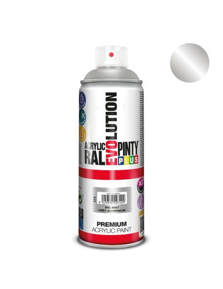 Pintura en spray pintyplus evolution 520 cc ral 9007 grey aluminium