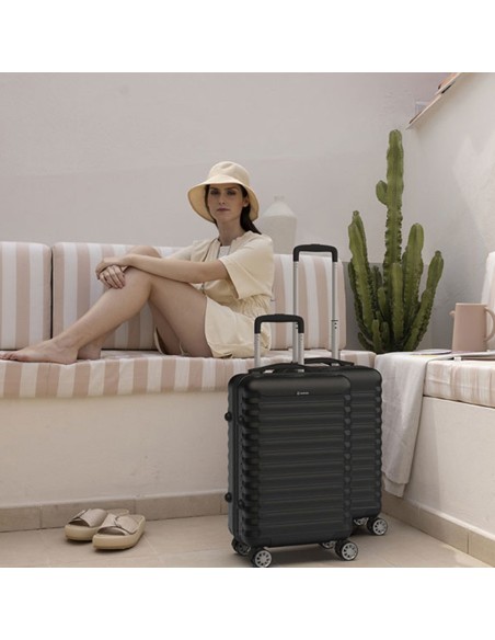 Maleta 30l de cabina mini xs negra upfly 55x36x19cm 1200877 numada