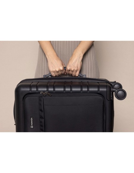 Maleta 38l de cabina t21 negra rigida business 55x35,5x23,5cm 1200608 numada
