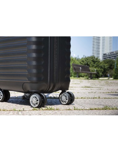 Set de maletas 3 piezas negro upfly 53cm,63c...