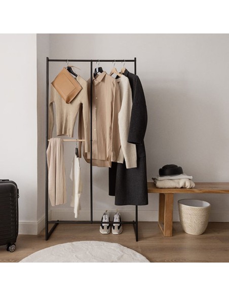 Perchero burro hangy one negro hasta 15 kg