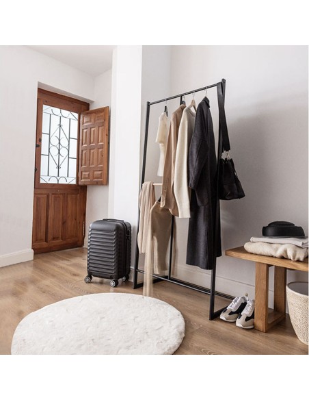 Perchero burro hangy one negro hasta 15 kg