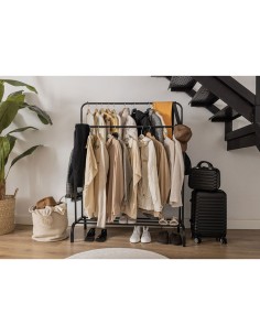 Perchero burro hangy duo negro hasta 30 kg 2