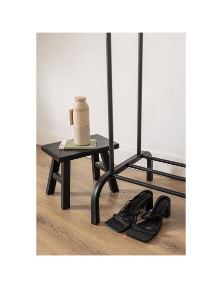 Perchero burro hangy duo negro hasta 30 kg