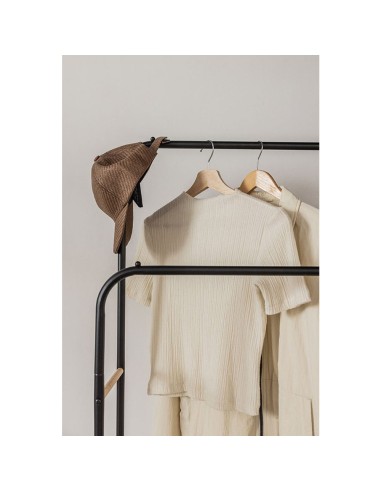 Perchero burro hangy duo negro hasta 30 kg