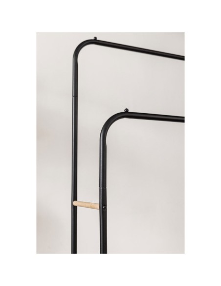 Perchero burro hangy duo negro hasta 30 kg