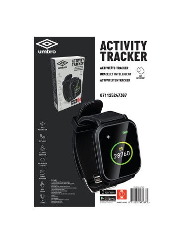 Reloj monitor de actividad rectangular