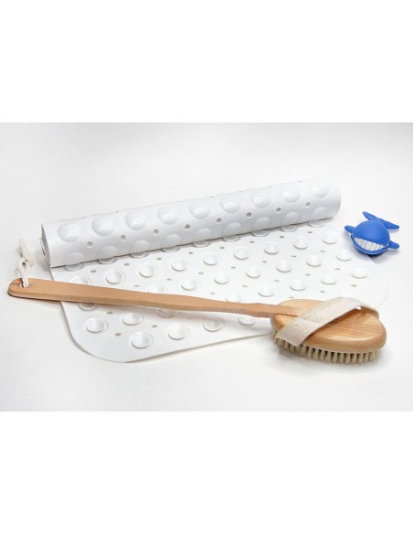 Alfombra de ducha colores surtidos 100 x 40 cm