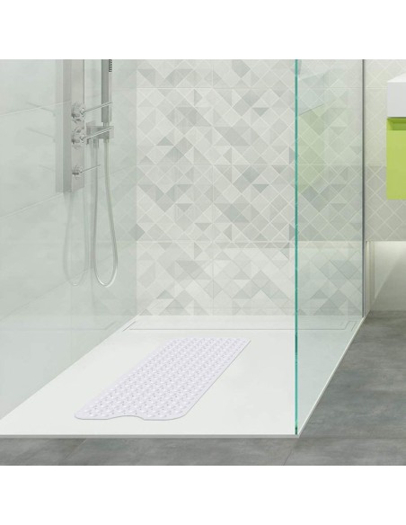 Alfombra de ducha colores surtidos 100 x 40 cm