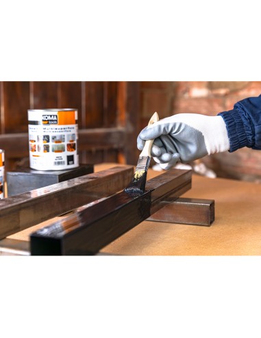 Esmalte multisuperficies negro mate 750 ml koma...