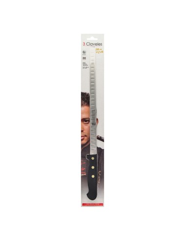 Cuchillo jamonero alveolado pom 29 cm. - 11,5"