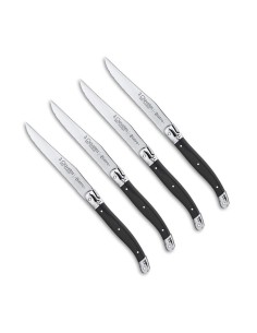 Set 4 cuchillos chuleteros bistro 11.5 cm - 4.5" d 3 claveles