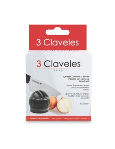 Afilador cuchillos 3 pasos ventosa 3 claveles 2