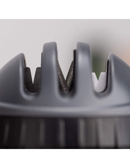 Afilador cuchillos 3 pasos ventosa 3 claveles