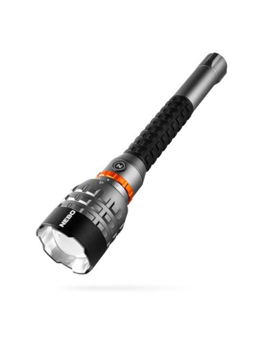 Linterna davinci 18000. recargable. bateria 26650 8 v