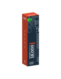 Linterna davinci 18000. recargable. bateria 26650 8 v 2
