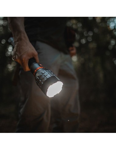 Linterna davinci 18000. recargable. bateria...