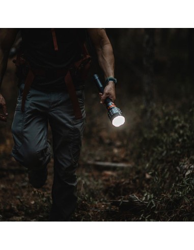 Linterna davinci 18000. recargable. bateria...