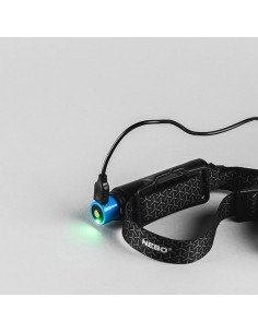 Foco frontal einstein™ 1000. flex recarg/pilas. nebo 2