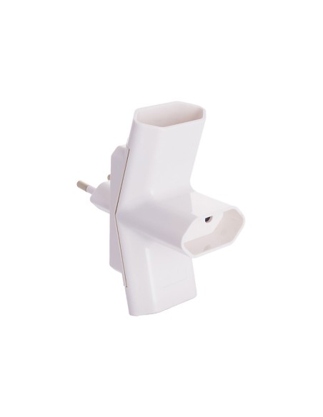 Clavija triple bipolar 10a 250v 4mm 15098 solera