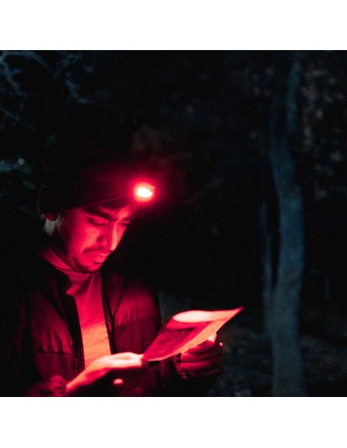 Foco frontal einstein™ 1000. flex recarg/pilas....