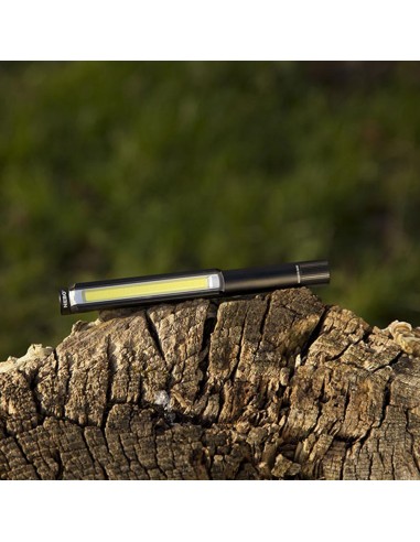 Linterna lil larry. base magnética clip. por la...