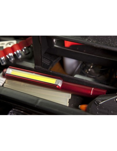 Linterna lil larry. base magnética clip. por la...