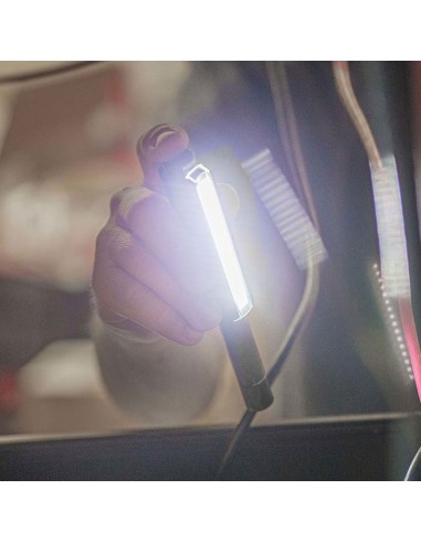 Linterna lil larry. base magnética clip. por la...