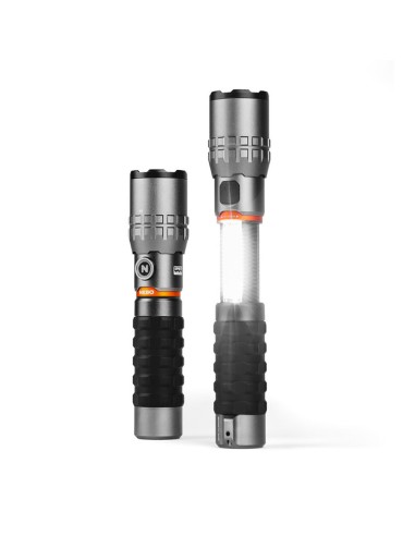 Linterna slyde king 2k. linterna+lámpara cob...